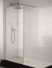 Mampara de ducha frontal S300 vidrio transparente