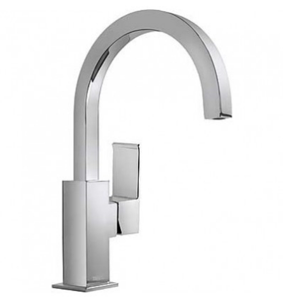 Imagen de Grifo monomando lavabo  Tres modelo Cuadro caño móvil  1.06.606