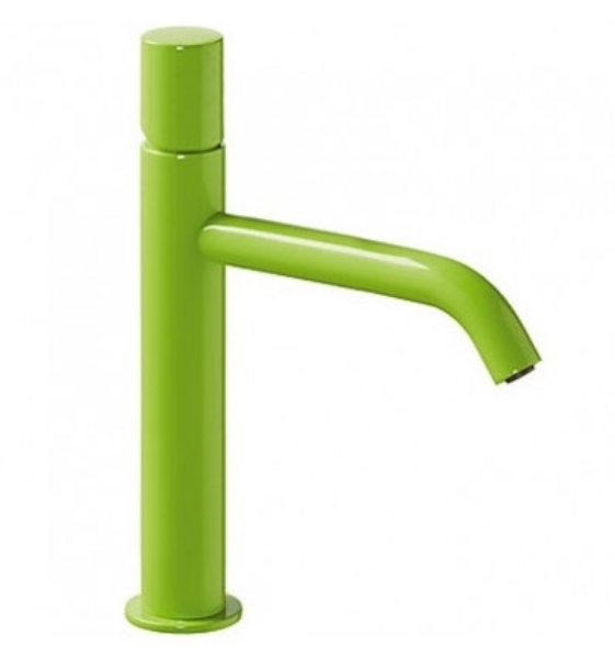 Imagen de Grifo de lavabo monomando Tres Study Verde modelo TRES 261.307.01.TVE.D