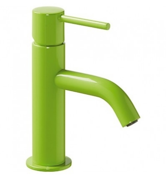 Imagen de Grifo de lavabo monomando Tres Study verde modelo   TRES 262.903.01.TVE.D