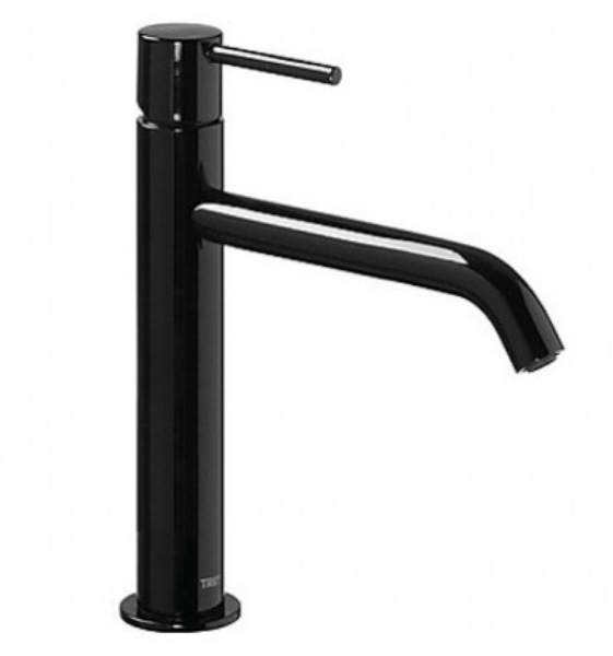 Imagen de Grifo de lavabo monomando Tres Study negro modelo   TRES 262.307.01.TNE.D