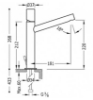 Imagen de Grifo de lavabo monomando TRES modelo 061.206.01