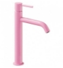 Imagen de Grifo de lavabo monomando Tres Study fucsia modelo   TRES 262.308.01.TFU.D