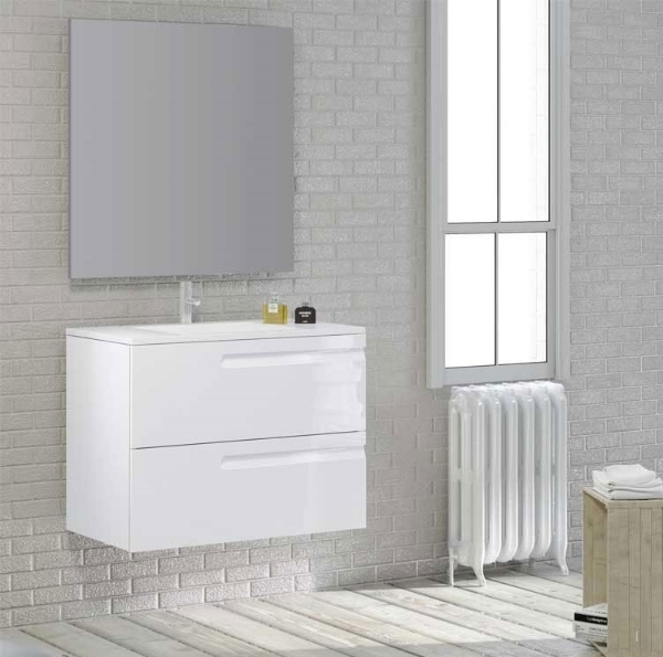 Imagen de Mueble de baño con 2 cajones Campoaras Zeus
