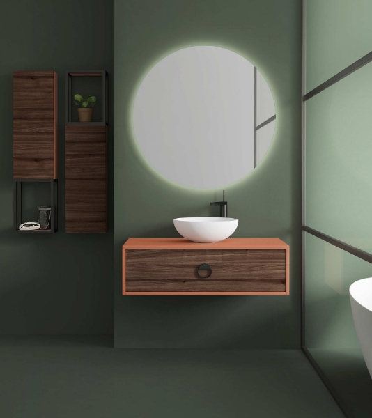 Imagen de Mueble de baño Chic bath   sofia   1 cajón   lavabo sobre encimera 