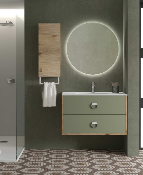 Imagen de Mueble de baño Chic bath   Sofia   2 cajones   lavabo porcelánico